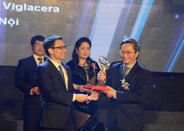 Viglacera vượt 7 tiêu chí đạt giải Vàng chất lượng quốc gia