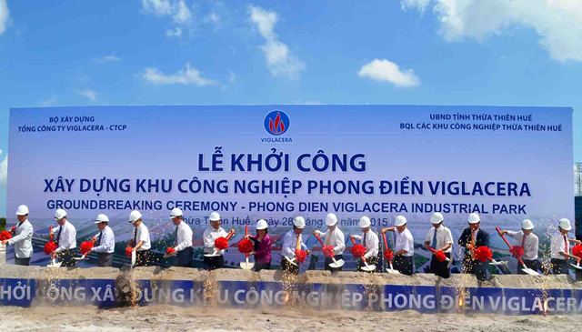 (Sài gòn Giải phóng) Khởi công xây khu công nghiệp Phong Điền Viglacera