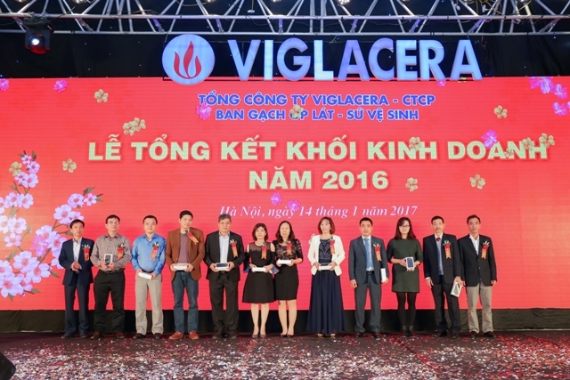 Năm 2016: Ban Gạch ốp lát – Sứ vệ sinh Viglacera về đích xuất sắc