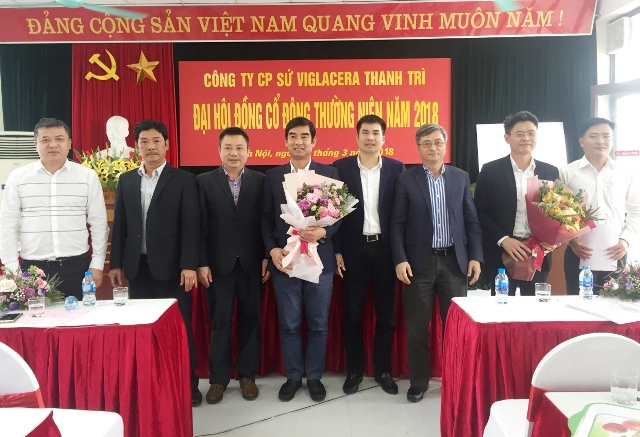 Công ty cổ phần Sứ Viglacera Thanh Trì tổ chức thành công Đại hội đồng cổ đông thường niên năm 2018